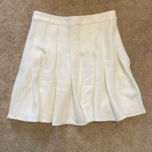 Princess Polly White Lucid Mini Skirt